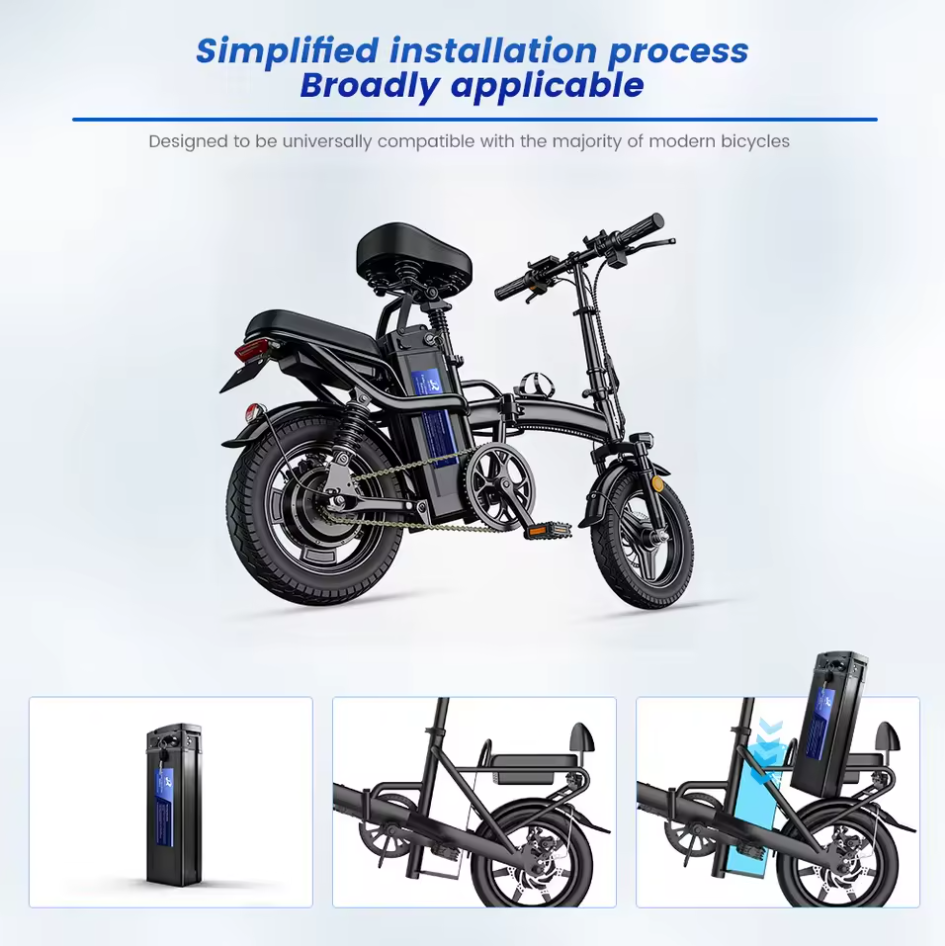 Electric bicycle lithium battery
