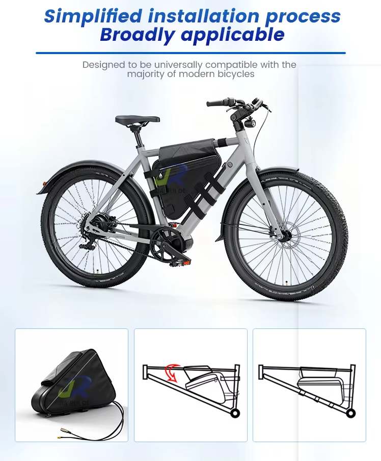 Electric bicycle lithium battery