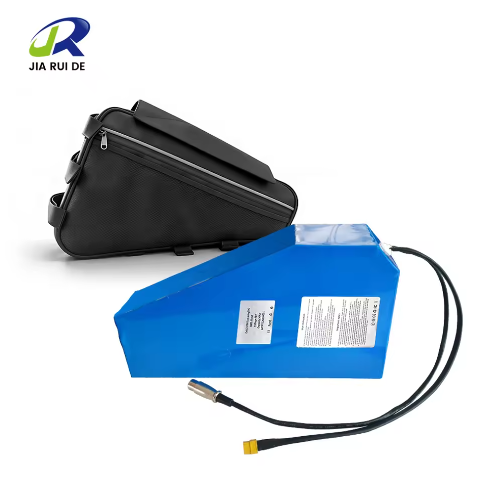 Custom 52V High-Power Triangular-Pack Lithium Battery for Electric Mountain Bikes