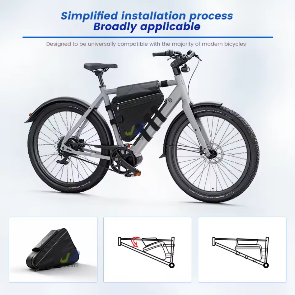 Custom 52V High-Power Triangular-Pack Lithium Battery for Electric Mountain Bikes