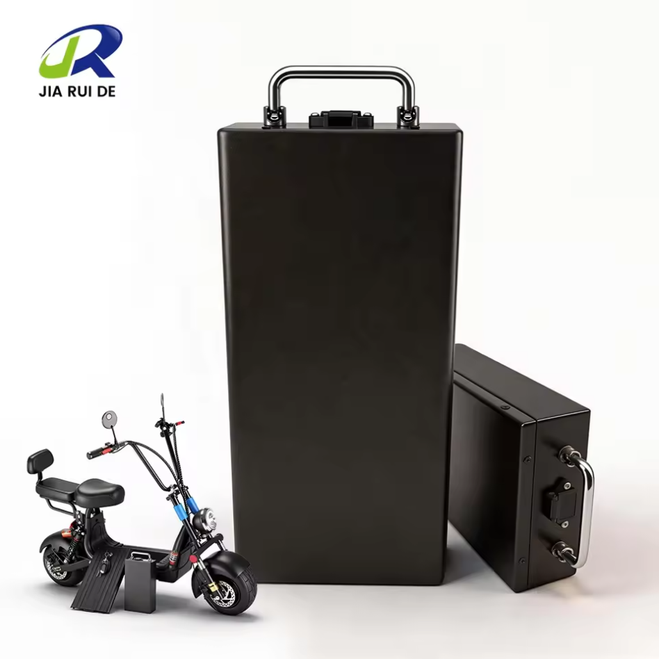 Custom Harley-Style Electric Motorcycle Lithium Battery (Metal Casing) — 52V 18.2Ah / 20.8Ah / 23.4Ah