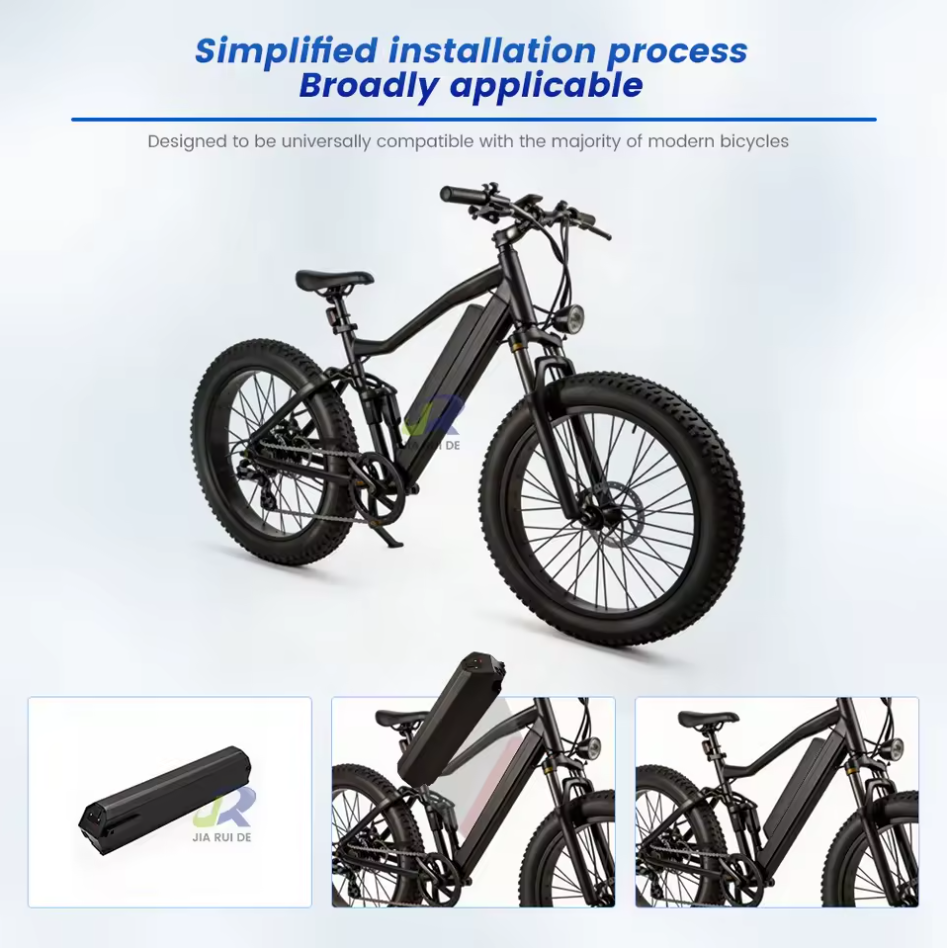 Custom Swordfish 48V 18/20Ah Electric Bicycle Lithium Battery with Anti-Theft Lock
