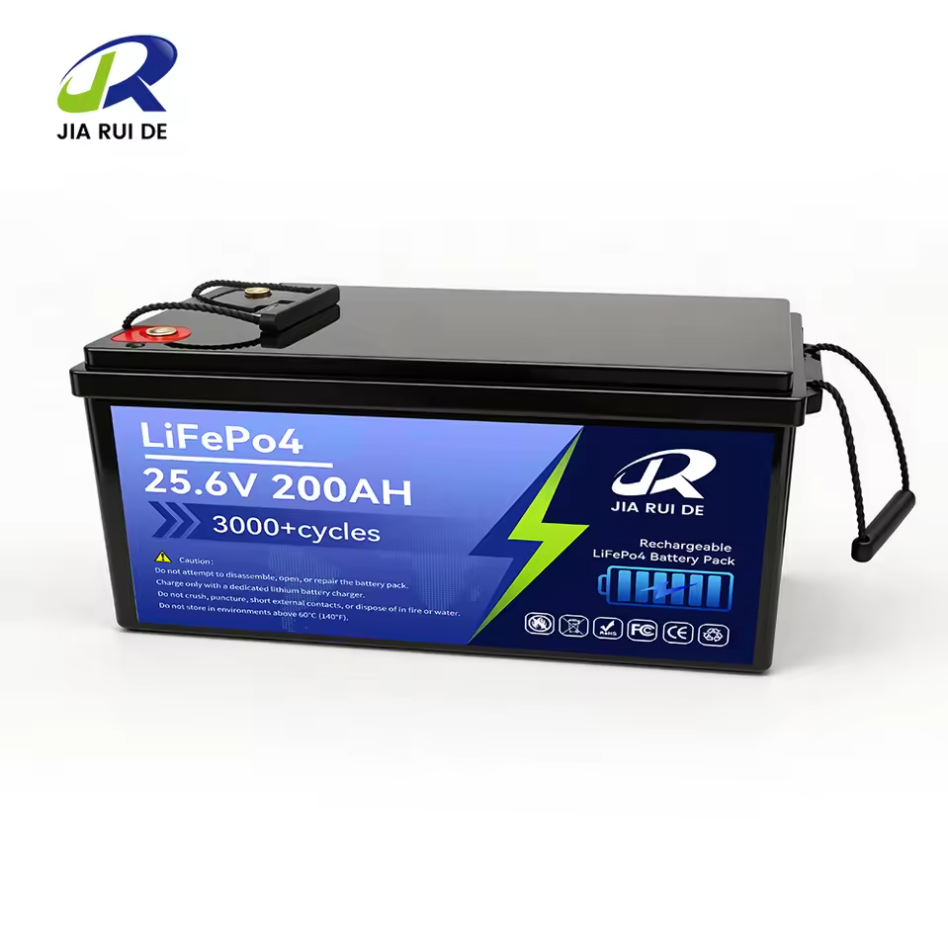 Custom 12.8V 200Ah Lithium Iron Phosphate (LiFePO4) Battery — Lead-Acid Battery Replacement