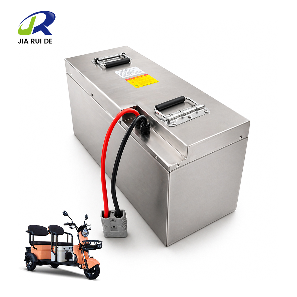 Customized 48V metal-cased electric tricycle lithium batteries: 50Ah, 75Ah, 100Ah, 120Ah, 150Ah, 200Ah