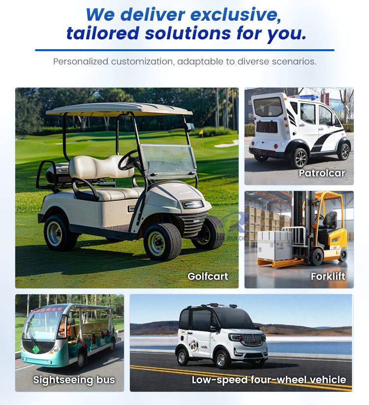Golf cart lithium battery