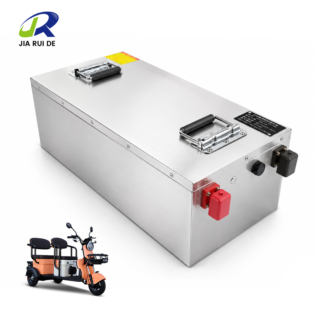 Customized 60V metal-cased high-range, long-life electric tricycle lithium battery