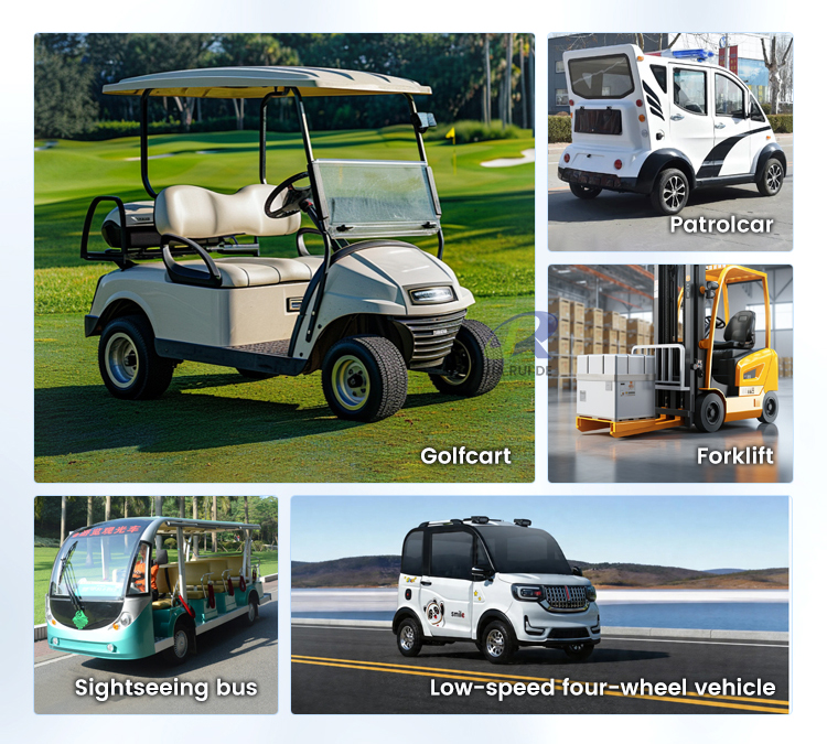 Difference between lithium iron phosphate and ternary lithium batteries used in golf carts